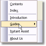 guides dropdown